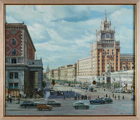 Чижов Борис Михайлович.  Площадь Маяковского